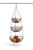 Rsvp Woven Wire 3-Tier Hanging Basket - Bronze - 053796403036