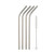 Rsvp Stainless Steel Drink Straws - Set of 4 - 053796104001