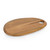Picnictime Pebble Shaped Acacia Cutting & Serving Board - 15" - 099967479011