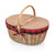 Picnictime Country Picnic Basket - Red & Black Buffalo Plaid - 099967413978