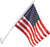Annin U.S. Car Flag with Bracket - 11"x18" - 026427718083 Annin U.S. Car Flag with Bracket - 11"x18" - 026427718083