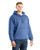 Berne Apparel Men's Zippered Pocket Hooded Pullover Sweatshirt - Dusted Navy - 092021626932 Berne Apparel Men's Zippered Pocket Hooded Pullover Sweatshirt - Dusted Navy - 092021626932