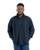 Berne Apparel Heritage Thermal Lined Quarter Zip Sweatshirt - Navy - 092021003627 Berne Apparel Heritage Thermal Lined Quarter Zip Sweatshirt - Navy - 092021003627