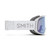 Smith Optics Rally - White Chunky Knit + Blue Sensor Mirror Lens - 716736828657