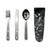Stansport Stainless Steel Knife, Fork & Spoon Set - 011319391307