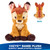 Gund Cozys Collection Bambi, 10 in - 681147046900 Gund Cozys Collection Bambi, 10 in - 681147046900