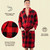 Lazy One Red Plaid Men's Bathrobe - 841654124762 Lazy One Red Plaid Men's Bathrobe - 841654124762