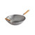 Escali Joyce Chen Classic Series 14-Inch Uncoated Carbon Steel Flat Bottom Wok with Birch Handles - 048002219785