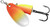 Rapala Classic Vibrax® - Orange Chartreuse UV - 3/8 oz - 027752145629