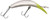 Luhr Jensen Kwikfish® - Silver/chartreuse Head - 012553519472