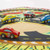 Melissa & Doug Round the Town Road Rug & Car Set - 000772094009