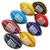 Phd Productions, Llc Multi-Colored Handmade Football - 896760002190