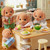 Epoch Everlasting Toy Poodle Family - 020373217355