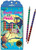 Eeboo Raccoon And Owl Double Sided Colored Pencils - 689196981821