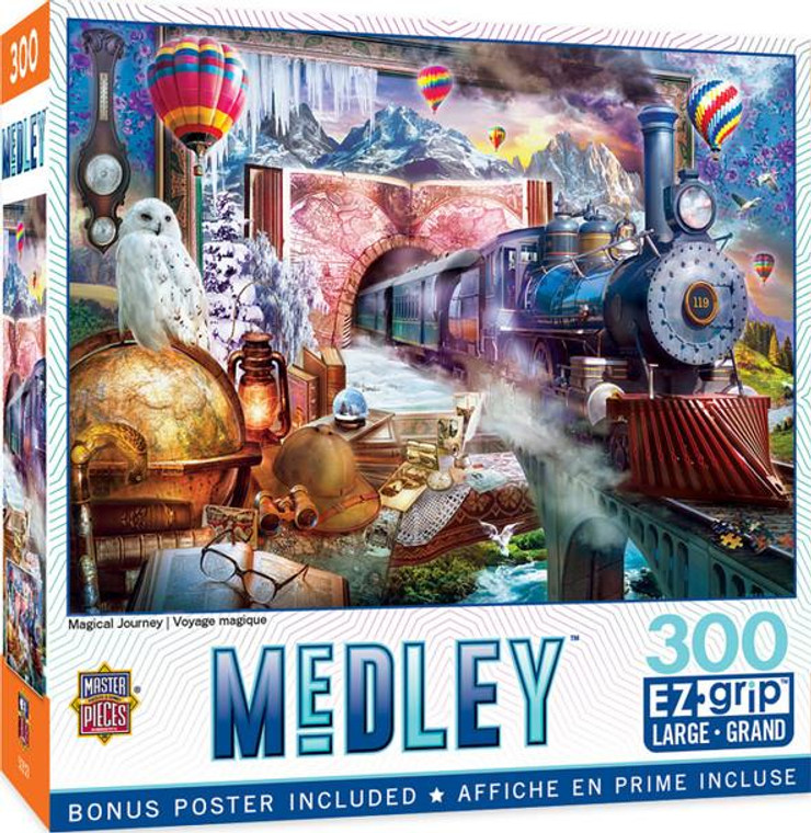 Master Piece Puzzle Magical Journey 300pc Puzzle - 705988320347