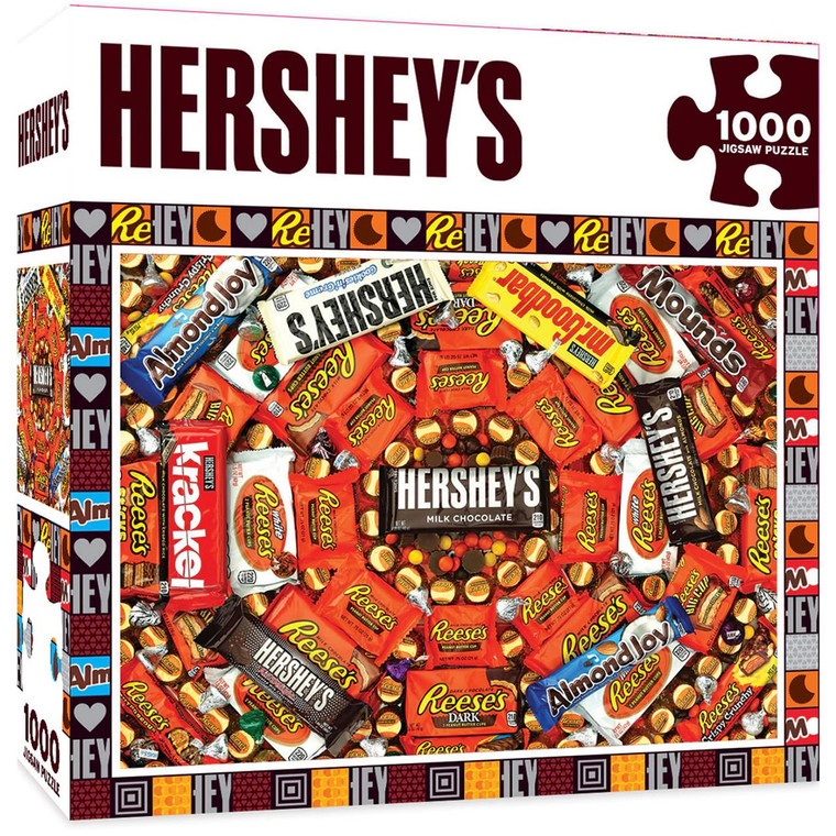 Master Piece Puzzle Hershey's Swirl 1000pc Puzzle - 705988716881