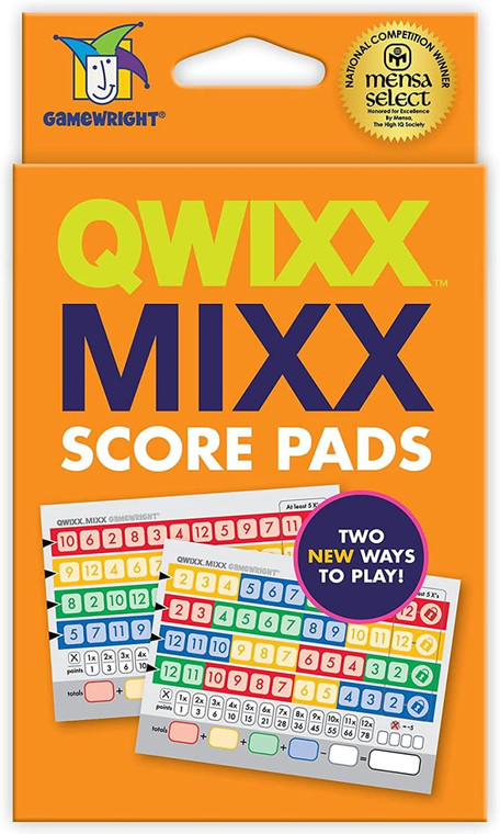 Gamewright Qwixx Mixx Pads - 759751120122