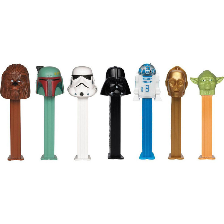 Pez Candy Assorted Star Wars Characters - 073621098206