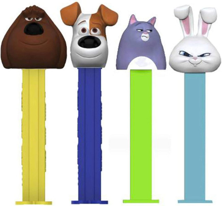 Pez Candy Assorted Secret Life Of Pets Characters - 073621096165
