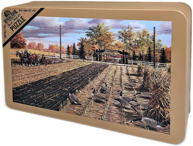 Rivers Edge Products Fall Plowing Puzzle - 643323927731