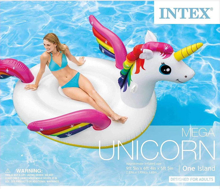 Intex Recreation Mega Unicorn Island - 078257572816