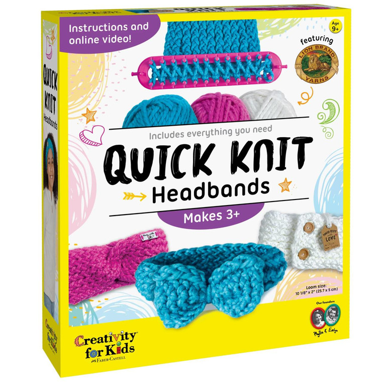 Faber Castell Quick Knit Headbands - 092633316559