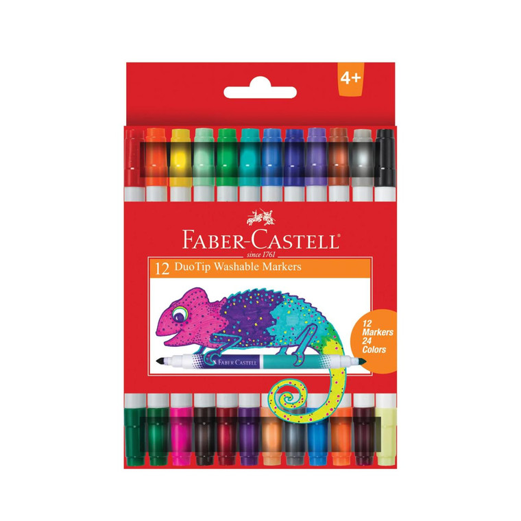 Faber Castell Duo Tip Washable Markers - 092633703540