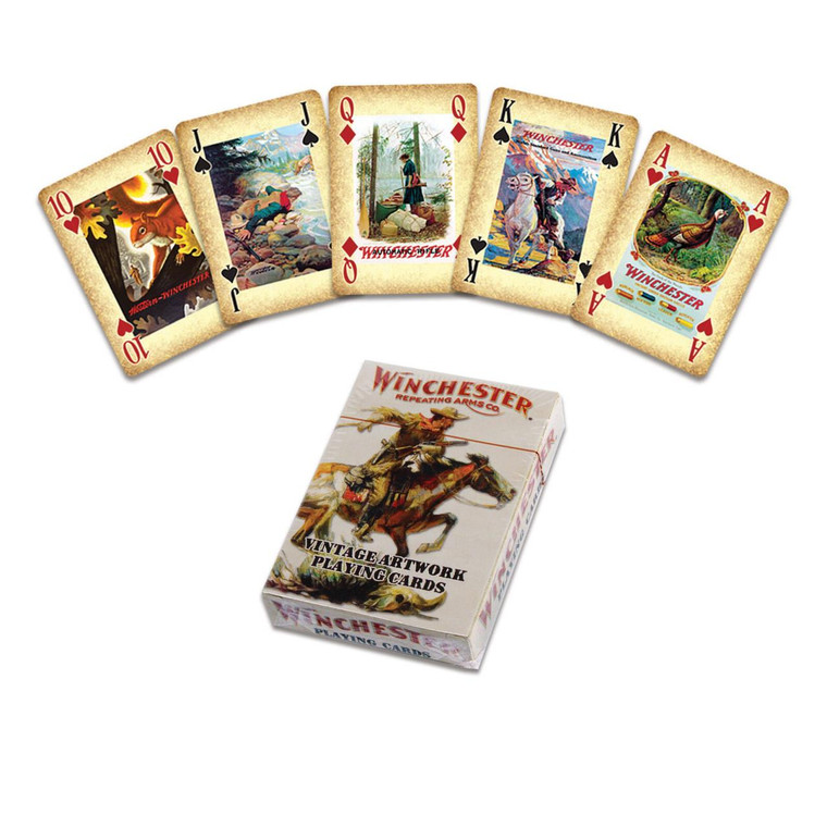 Rivers Edge Products Winchester Playing Cards - 803221014500