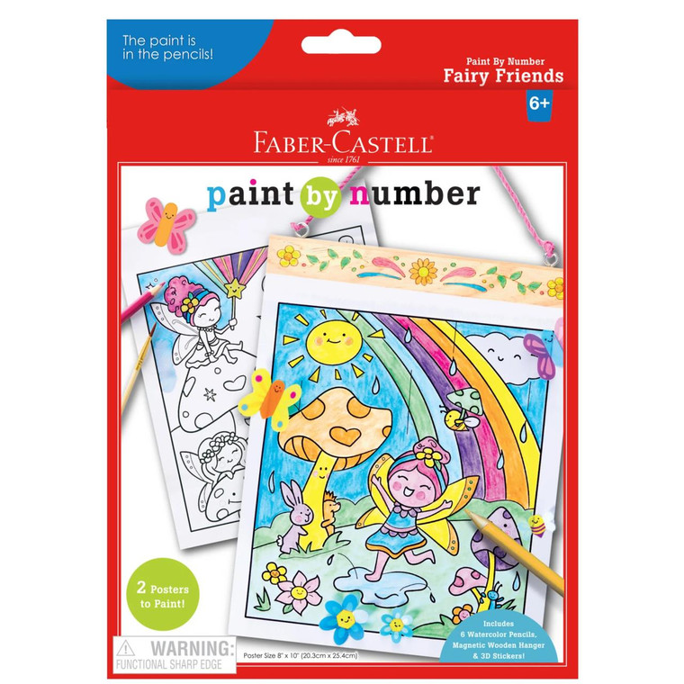 Faber Castell Paint By Number Fairy Friends - 926333183244