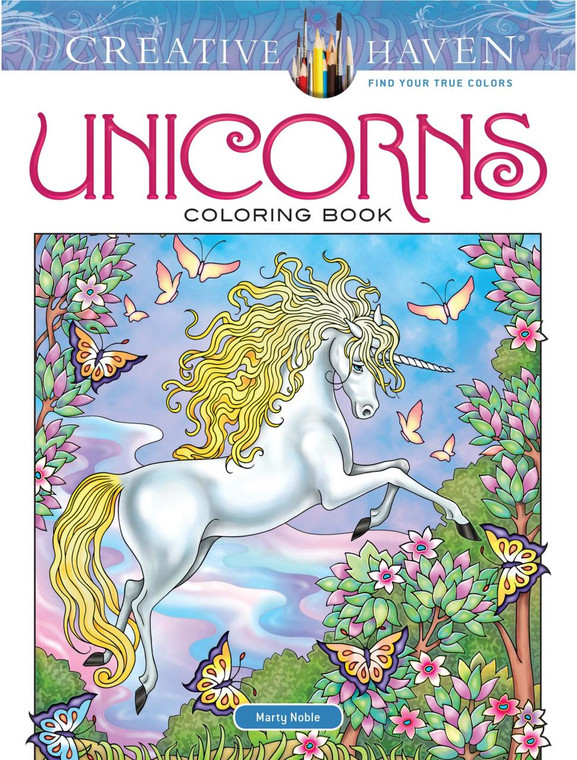 Dover Publications Unicorn Coloring Book - 9780486814933