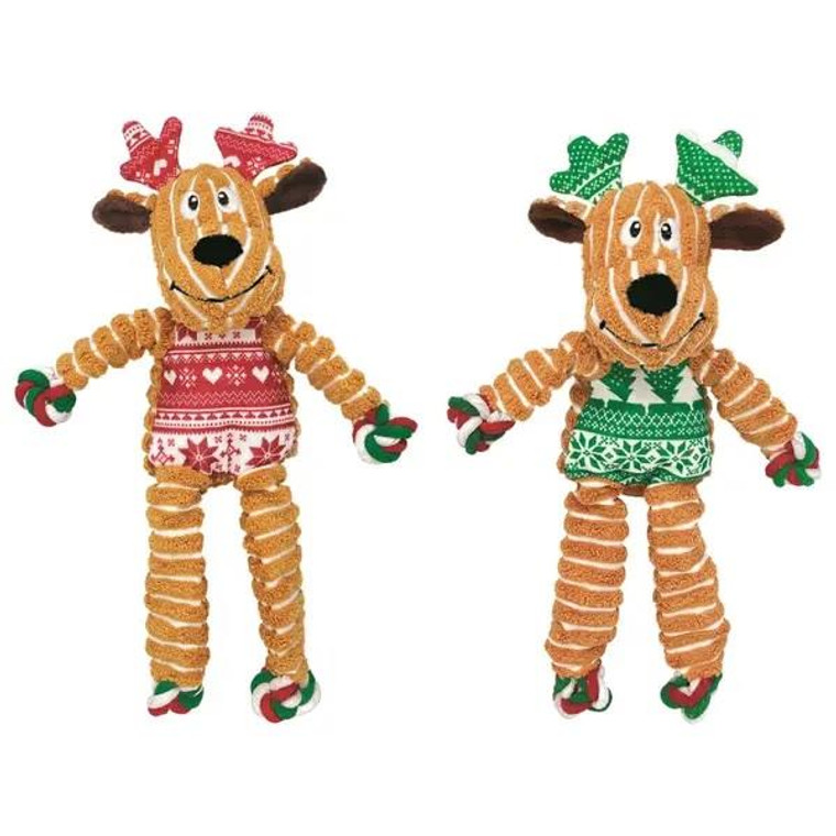 Kong Holiday Floppy Knots Reindeer - 035585514147