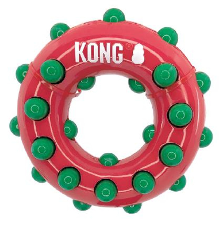 Kong Holiday Dotz Ring Small - 035585514215