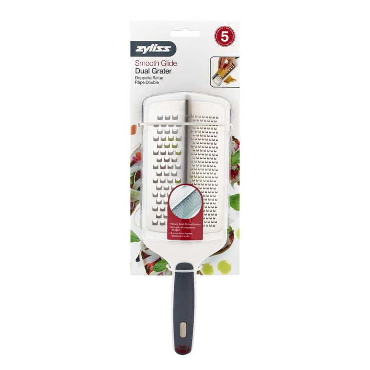 Zyliss Smooth Glide Dual Grater - 054067000329