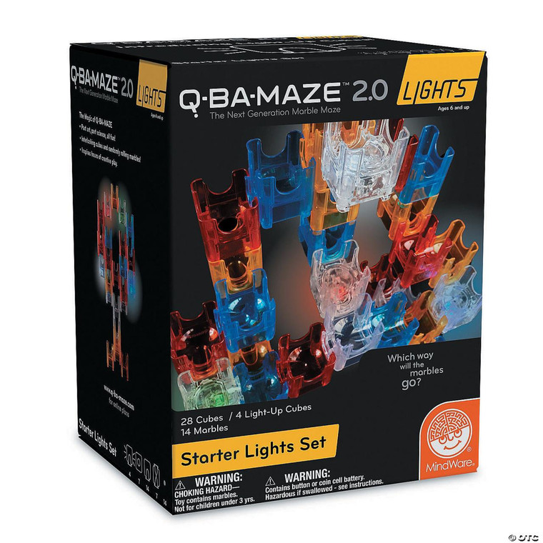 Mindware Q-BA-Maze 2.0 Starter Lights Set - 889070969154