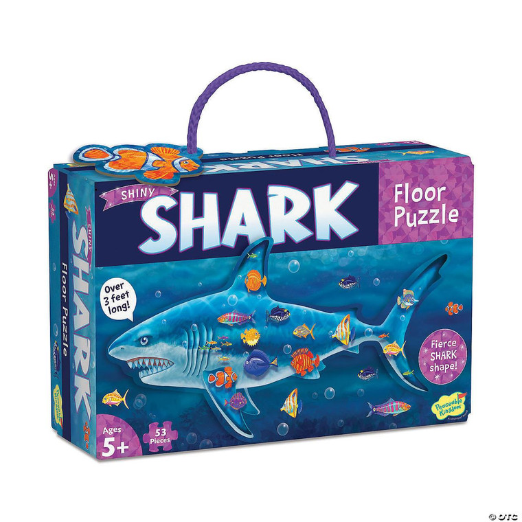 Mindware Shiny Shark Floor Puzzle 53pcs - 195130203336