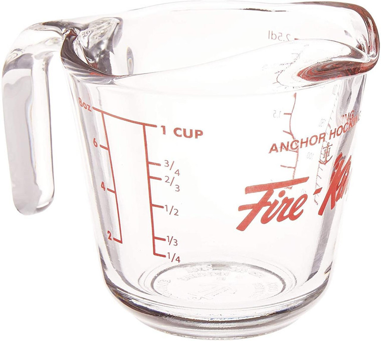 Fox Run Brands Anchor 1-Cup Fire King Measuring Cup - 076440684506