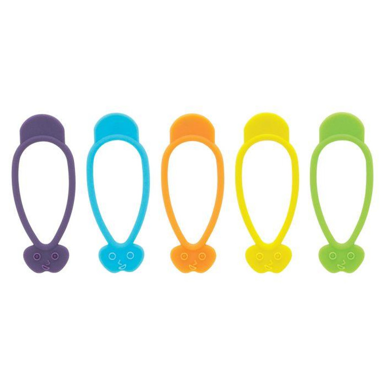 Harold Import Comp The World's Greatest Stretch-n-Twist Silicone Bag Ties - 781723437297