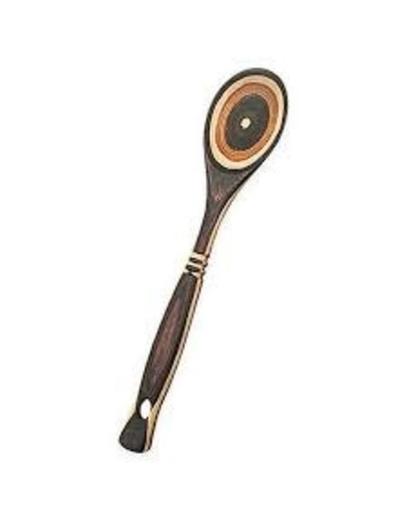 Island Bamboo 8" Natural Pakka Mini Spoon - 096444413087
