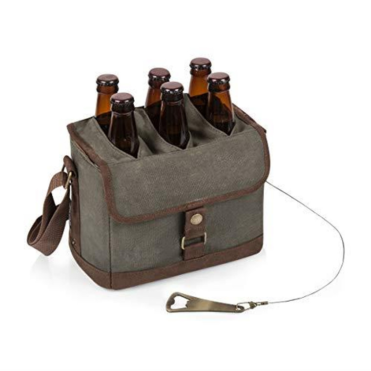 Picnictime Beer Caddy Cooler Tote w/Opener - 099967403481