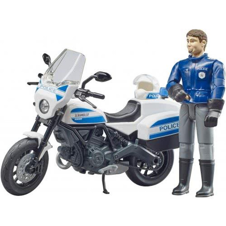 Bruder Scrambler Ducati Police Motorbike - 4001702627317