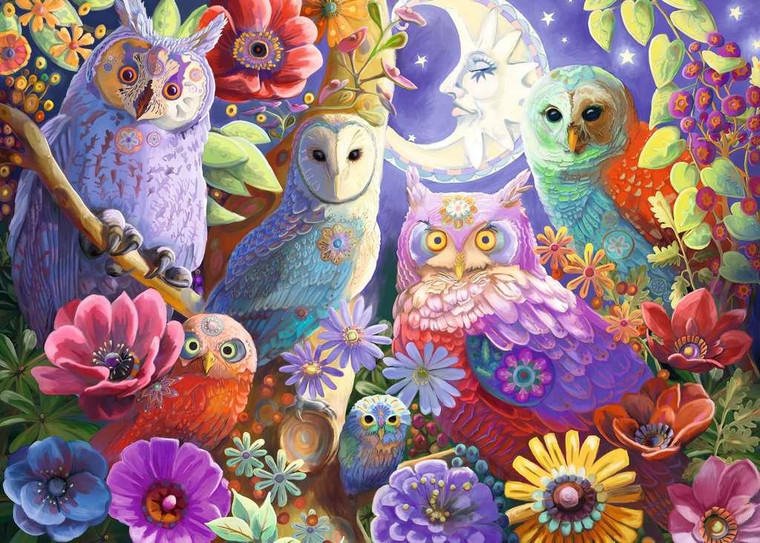 Ravensburger Night Owl Hoot 300pc Puzzle - 4005556174669