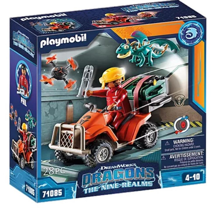 Playmobil Icaris Quad With Phil - 4008789710857