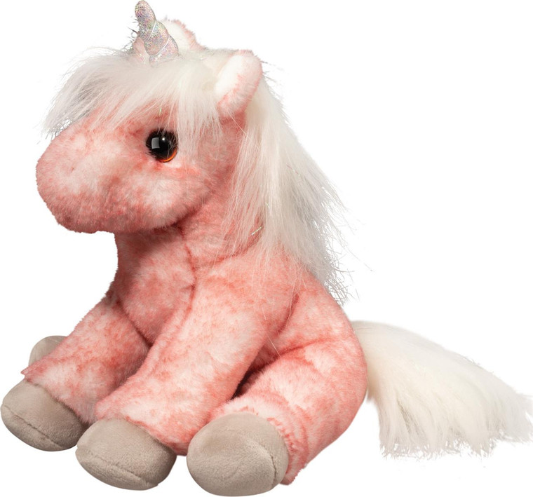 Douglas Co. Mini Hallie Soft Pink Unicorn - 767548155882