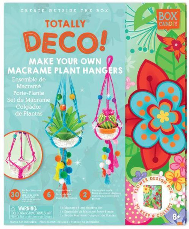 Handstand Kitchen Totally DECO! Box CanDIY Make Your Own Plant Hanger - 850026946529