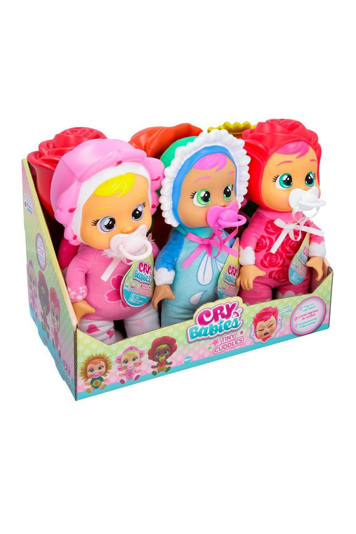 License 2 Play Inc. Cry Babies Tiny Cuddles Flowers Doll 5pc - 022286126090