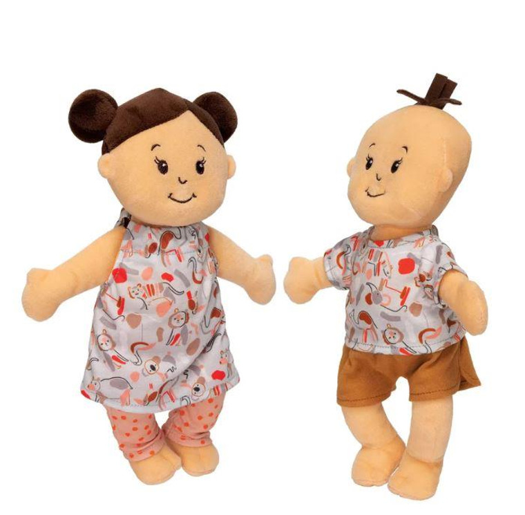 Manhattan Toy Comp Wee Baby Stella Twins Beige - 011964494842