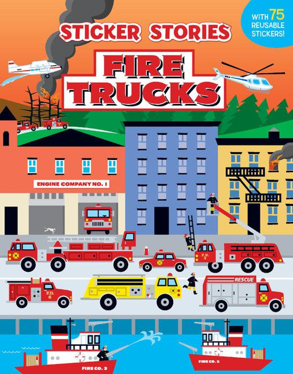 Penguin Fire Trucks (Sticker Stories) - 9780448418254