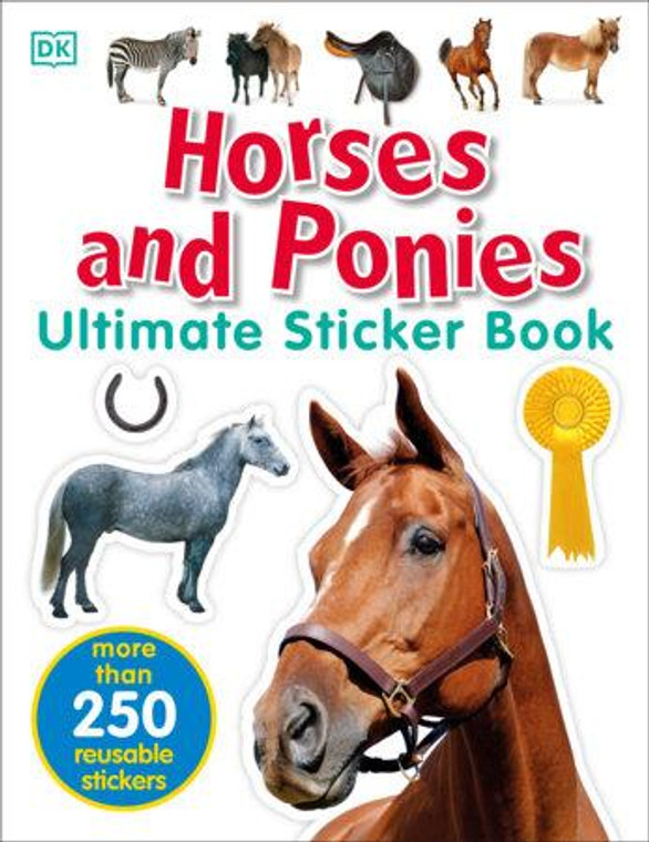Penguin Ultimate Sticker Book: Horses and Ponies - 9781465456922