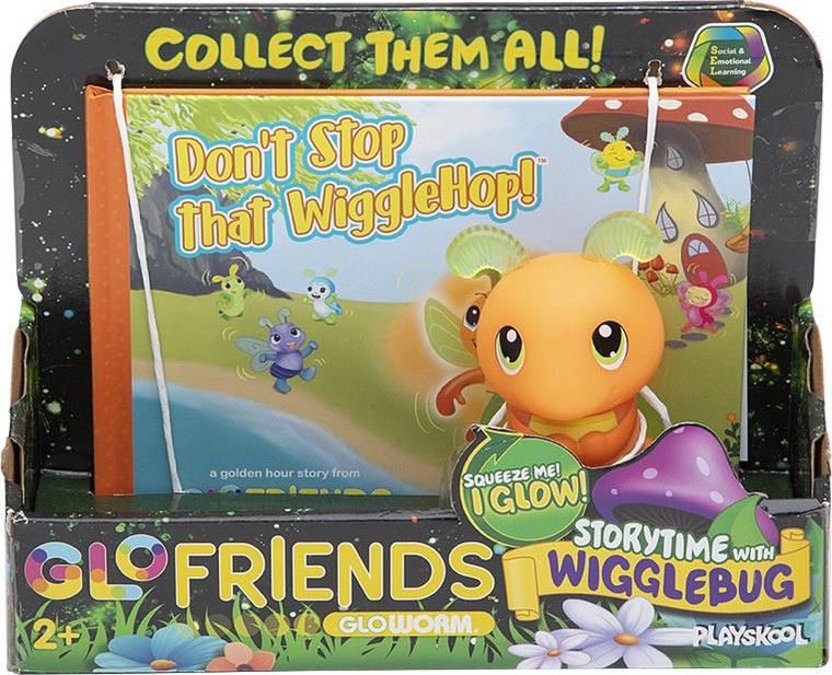 Play Monster Playskool Glo Friends – Wigglebug: Don’t Stop That Wigglehop! - 093514019767