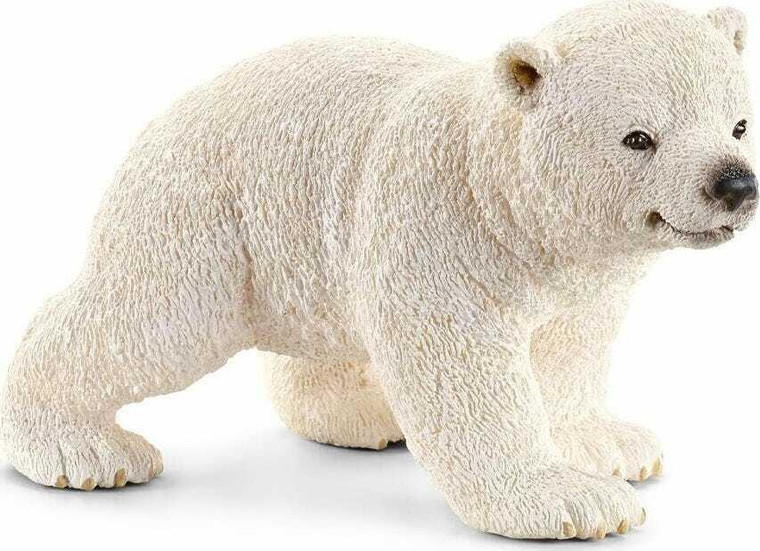 Schleich Polar Bear Cub, Walking - 4005086147089